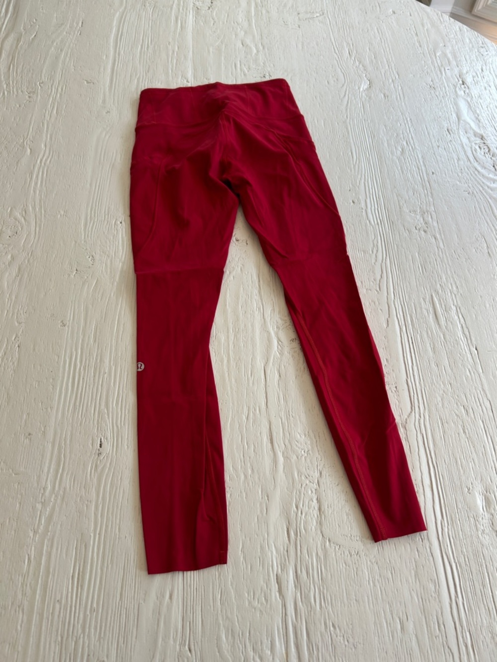 lululemon athletica Red High-Rise Leggings